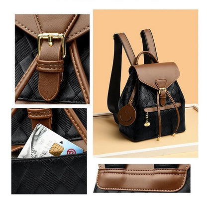 Female Backpack Casual Multifunction Women Leather Backpack Shoulder School Travel Back Pack - The Drop Shop