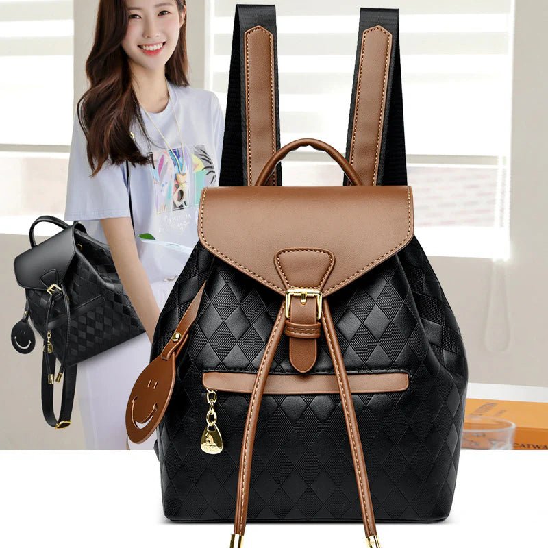 Female Backpack Casual Multifunction Women Leather Backpack Shoulder School Travel Back Pack - The Drop Shop